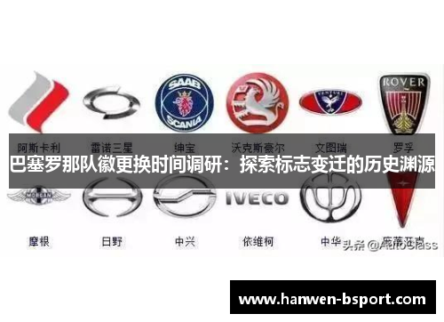 巴塞罗那队徽更换时间调研：探索标志变迁的历史渊源